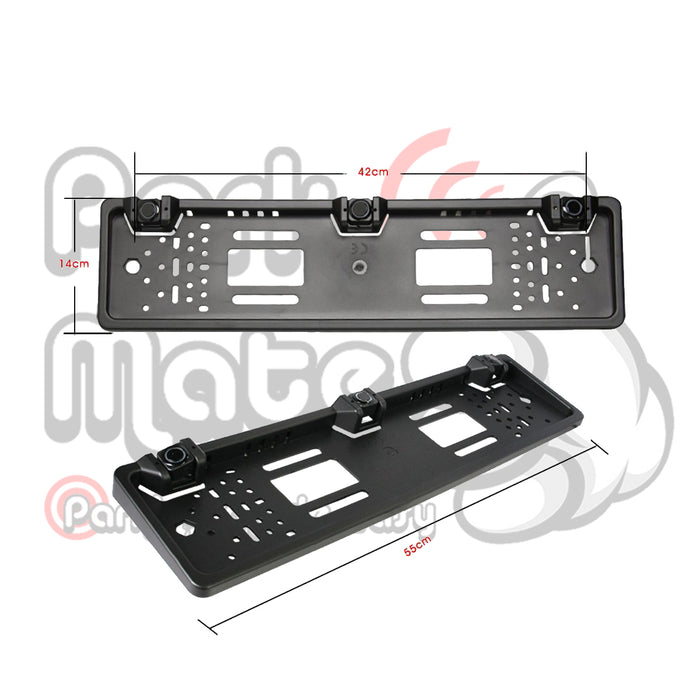 UNIVERSAL LICENSE PLATE REAR PARKING SENSORS AUDIO PARK MATE PM150