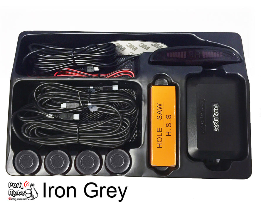 UNIVERSAL LED DISPLAY REAR PARKING SENSORS PARK MATE PM200