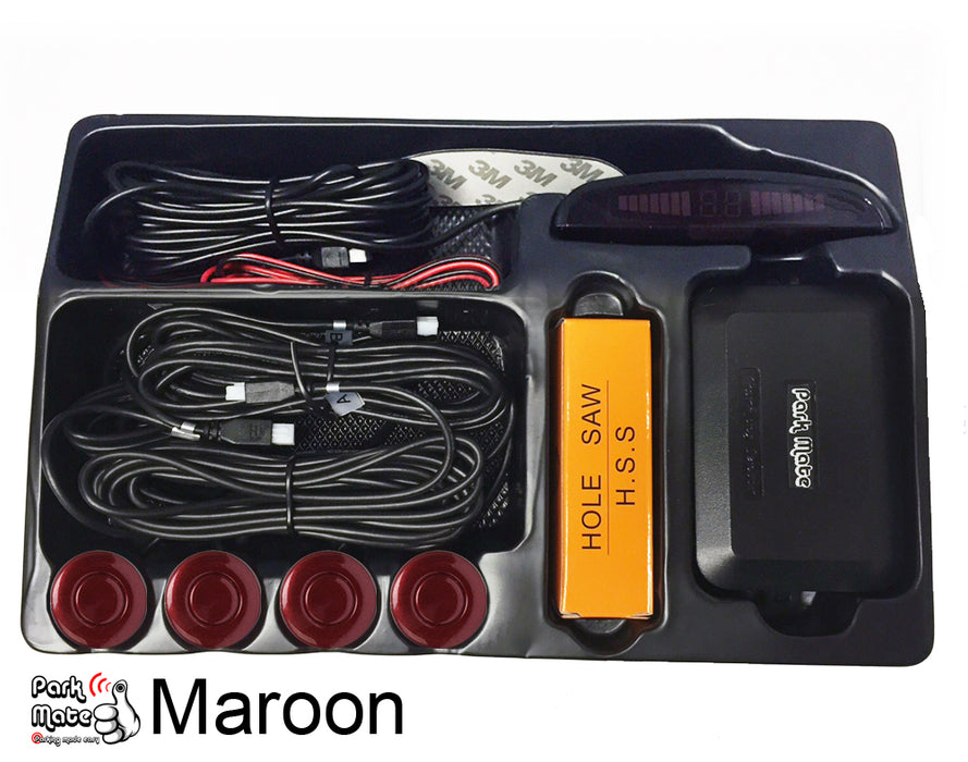 UNIVERSAL LED DISPLAY REAR PARKING SENSORS PARK MATE PM200