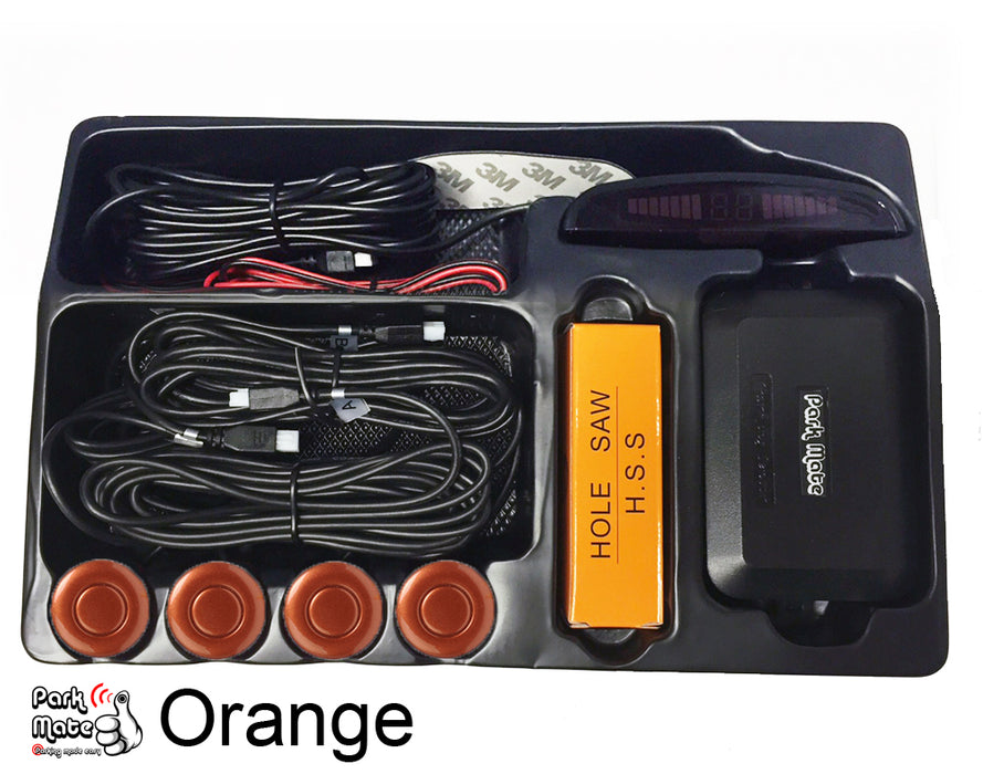 UNIVERSAL LED DISPLAY REAR PARKING SENSORS PARK MATE PM200