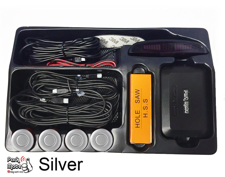 UNIVERSAL LED DISPLAY REAR PARKING SENSORS PARK MATE PM200