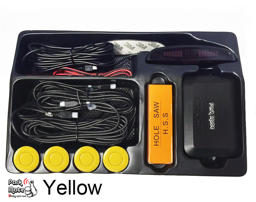 UNIVERSAL LED DISPLAY REAR PARKING SENSORS PARK MATE PM200