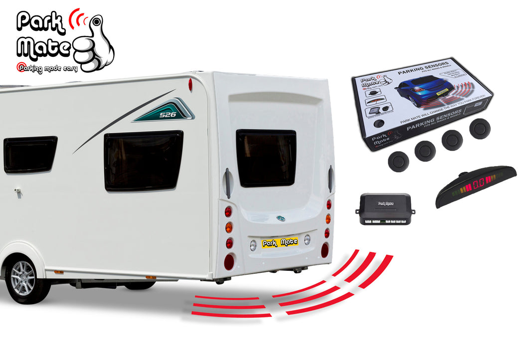 UNIVERSAL CARAVAN WIRELESS LED DISPLAY PARKING SENSOR KIT PARK MATE PM550L