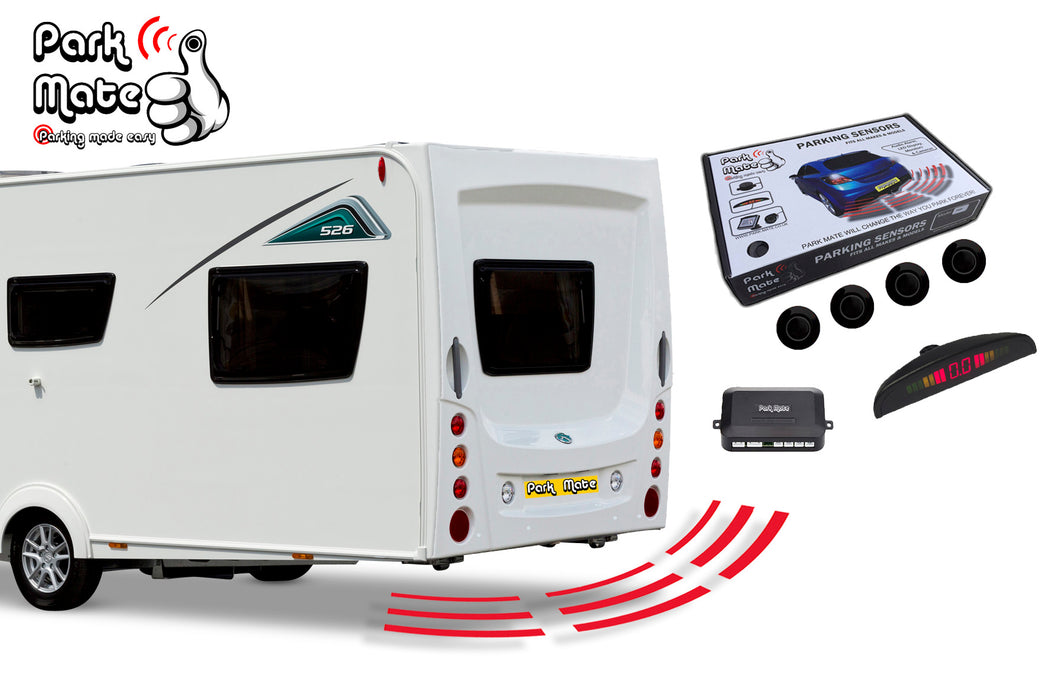 UNIVERSAL CARAVAN WIRELESS LED DISPLAY PARKING SENSOR KIT PARK MATE PM550L
