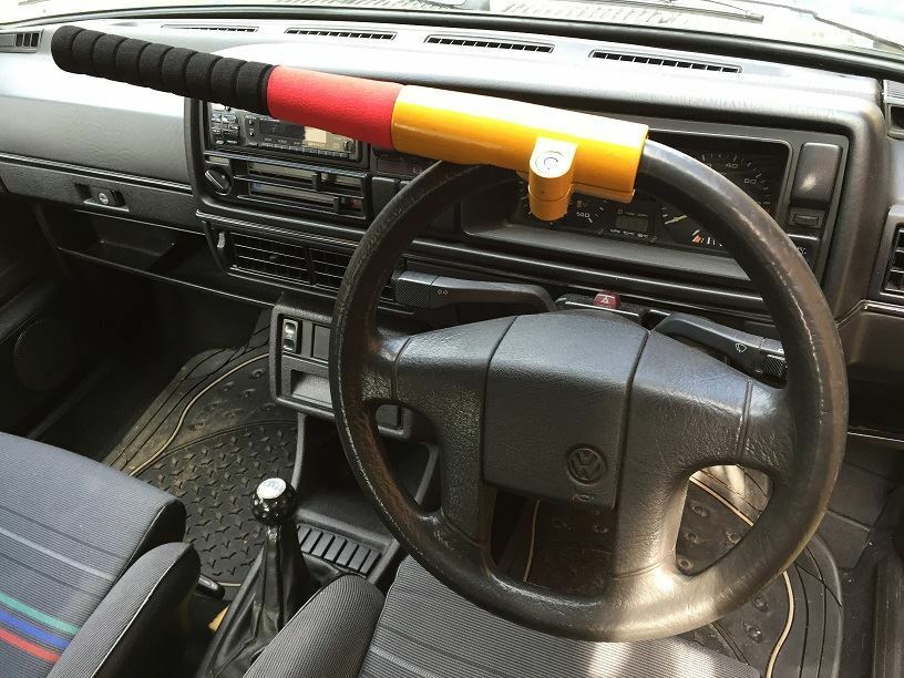 Universal Anti Theft Baseball Bat Style Security Steering Wheel Lock SWBBL