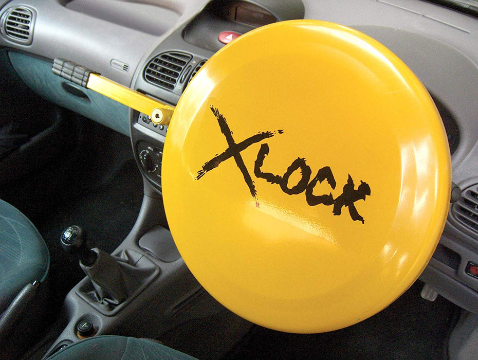 Universal Full Face Anti Theft Round Steering Wheel Lock SWUXSL2