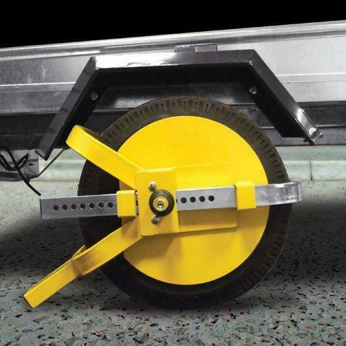 Universal Fit Security Anti Theft Wheel Tyre Lock Trailer Caravan Motor Home 8-10 SWWL4