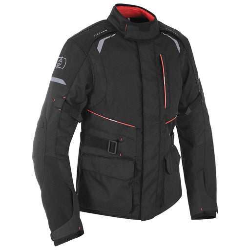 Oxford Men's Metro 1.0 Motorcycle Armoured Jacket Coat Tech Black