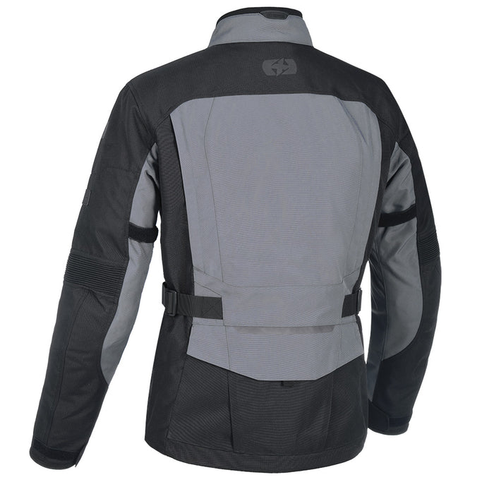 Oxford Continental MS Advanced Motorcycle Armoured Jacket Coat Tech Grey
