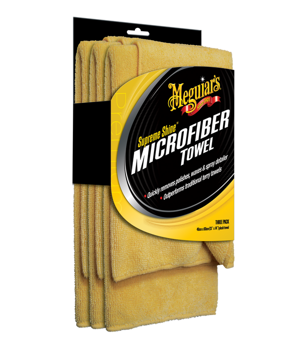 Meguiar's Supreme Shine Microfiber 3 Pack X2020EU