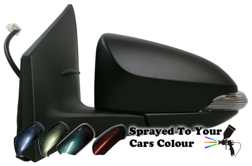 Toyota Auris Mk2 11/12+ Electric Wing Mirror Indicator LED Passengers Painted Sprayed