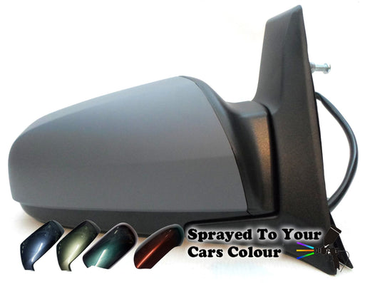 Vauxhall Zafira Mk.2 7/2005-3/2008 Electric Wing Mirror Drivers Side O/S Painted Sprayed