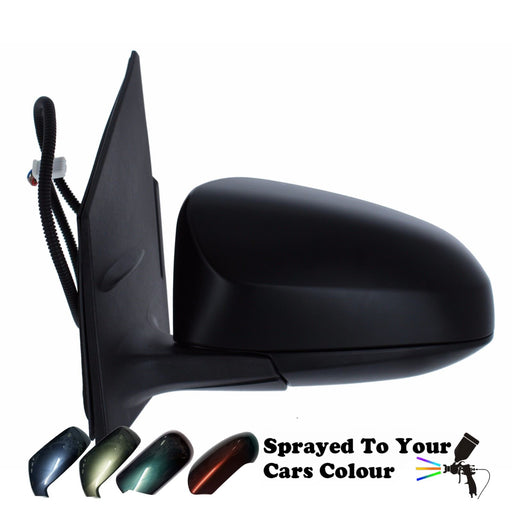 Peugeot 108 4/2014+ Electric Wing Door Mirror Heated Passenger Side N/S Painted Sprayed