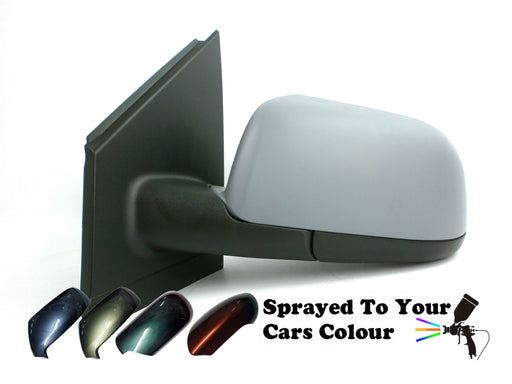 Volkswagen Polo Mk.4 2/2002-7/2005 Cable Wing Mirror Passenger Side N/S Painted Sprayed