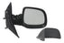 VW Transporter T5 1/2010-2015 Manual Wing Mirror Black Textured Drivers Side O/S