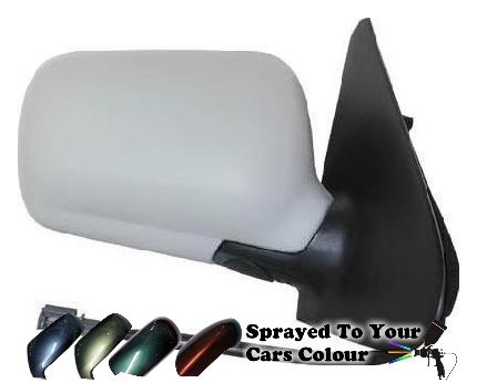 Volkswagen Polo Mk.3 1994-1999 Electric Wing Mirror Drivers Side O/S Painted Sprayed