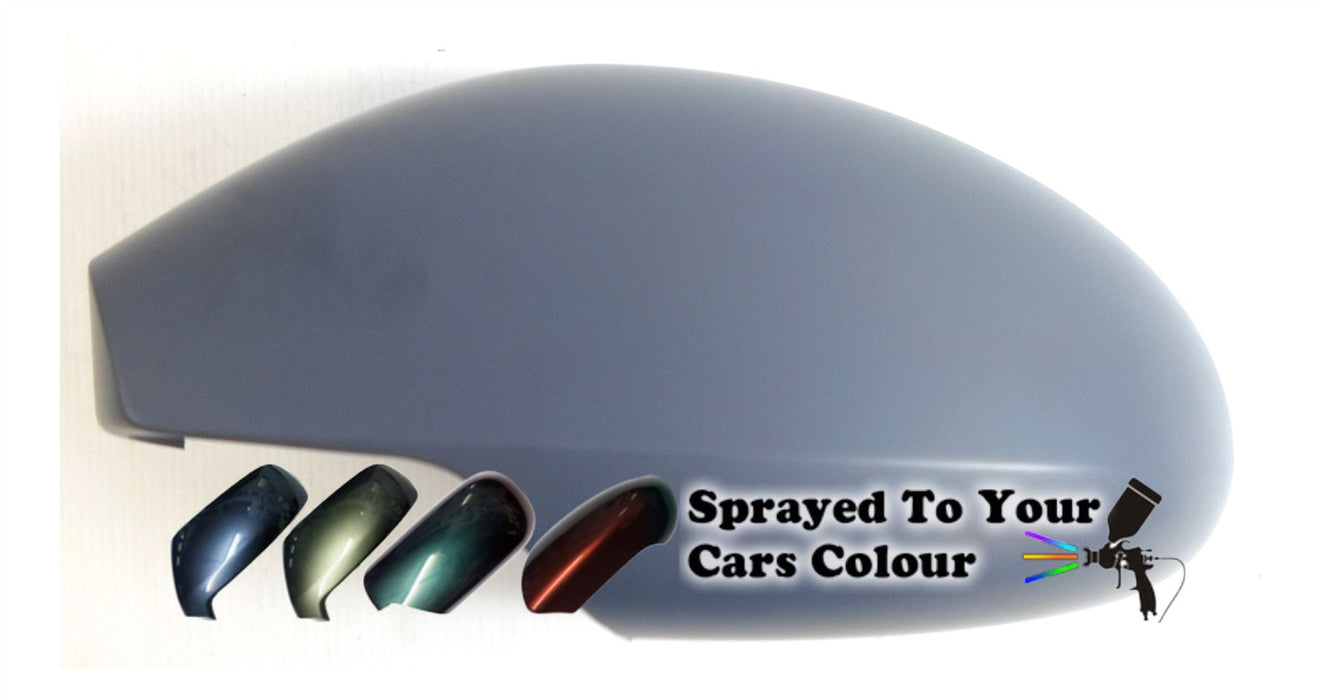 Seat Ibiza Mk.4 5/2002-2008 Wing Mirror Cover Passenger Side N/S Painted Sprayed
