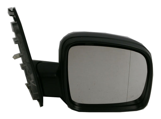 VW Caddy Mk3 3/2004-2010 Manual Wing Mirror Black Excl. Aerial Drivers Side O/S
