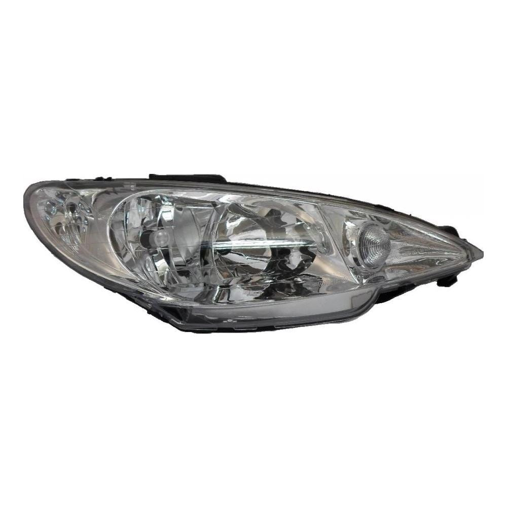 Peugeot 206 CC Convertible 7/2003-2009 Headlight Headlamp Drivers Side O/S