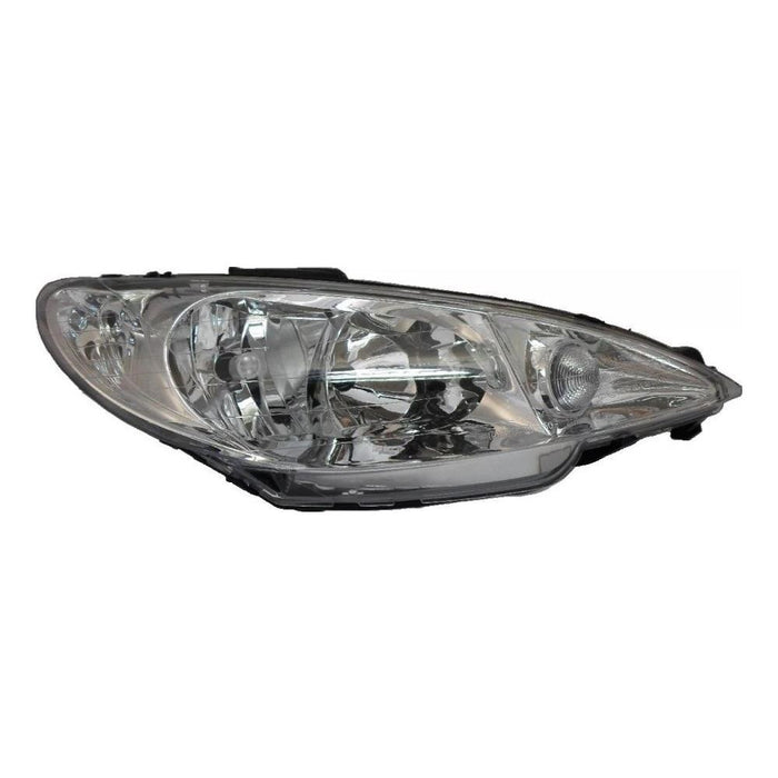 Peugeot 206 CC Convertible 7/2003-2009 Headlight Headlamp Drivers Side O/S
