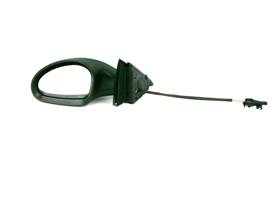 Seat Ibiza Mk.4 5/2002-2008 Cable Wing Mirror Black Textured Passenger Side N/S