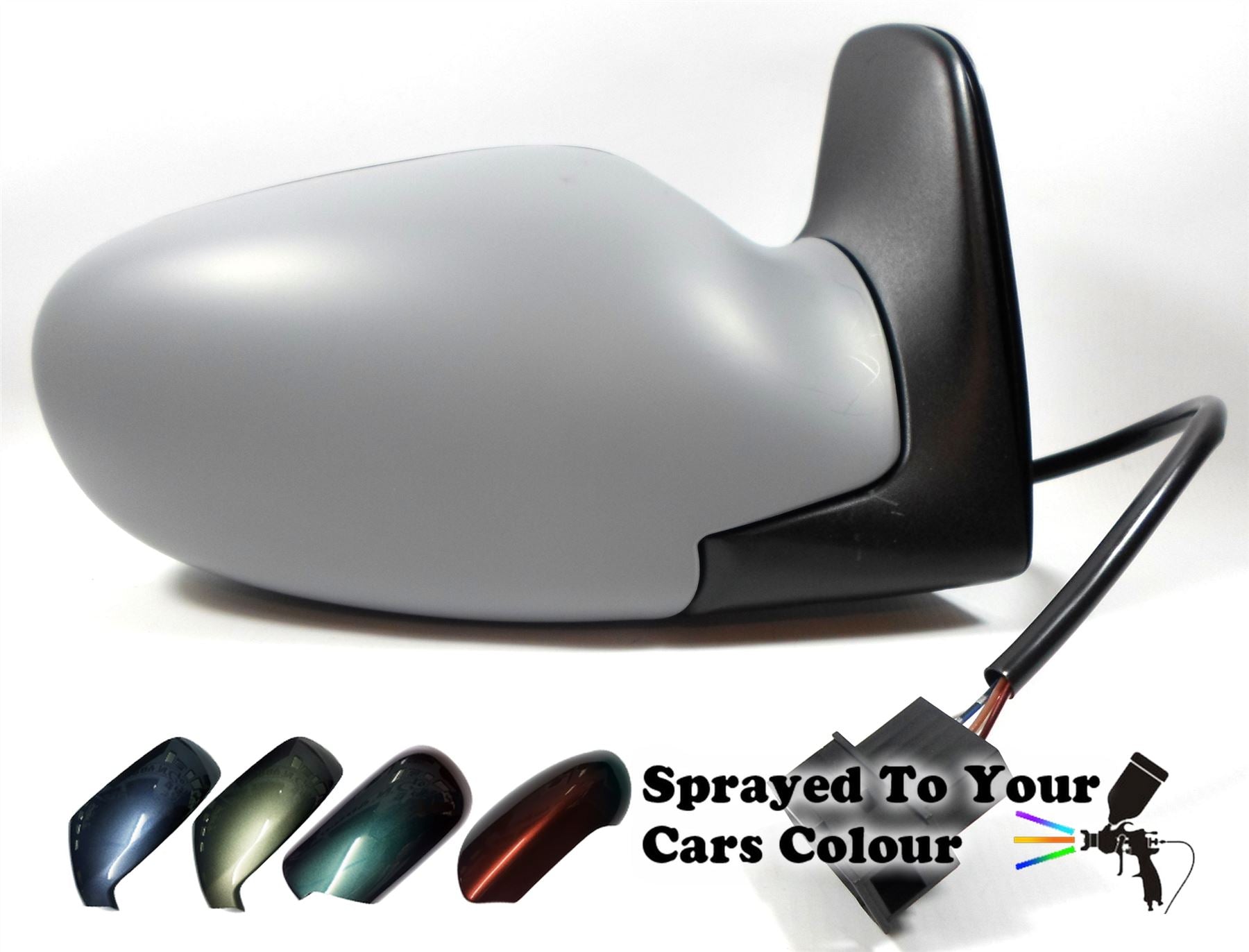 Seat Alhambra Mk.1 4/1998-10/2000 Electric Wing Mirror Drivers Side O/S Painted Sprayed