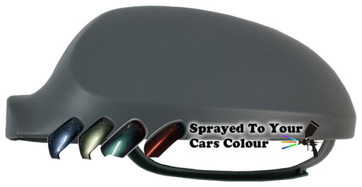 Volkswagen Passat Mk.6 (Excl. Coupe CC) 6/2005-3/2011 Wing Mirror Cover Passenger Side N/S Painted Sprayed