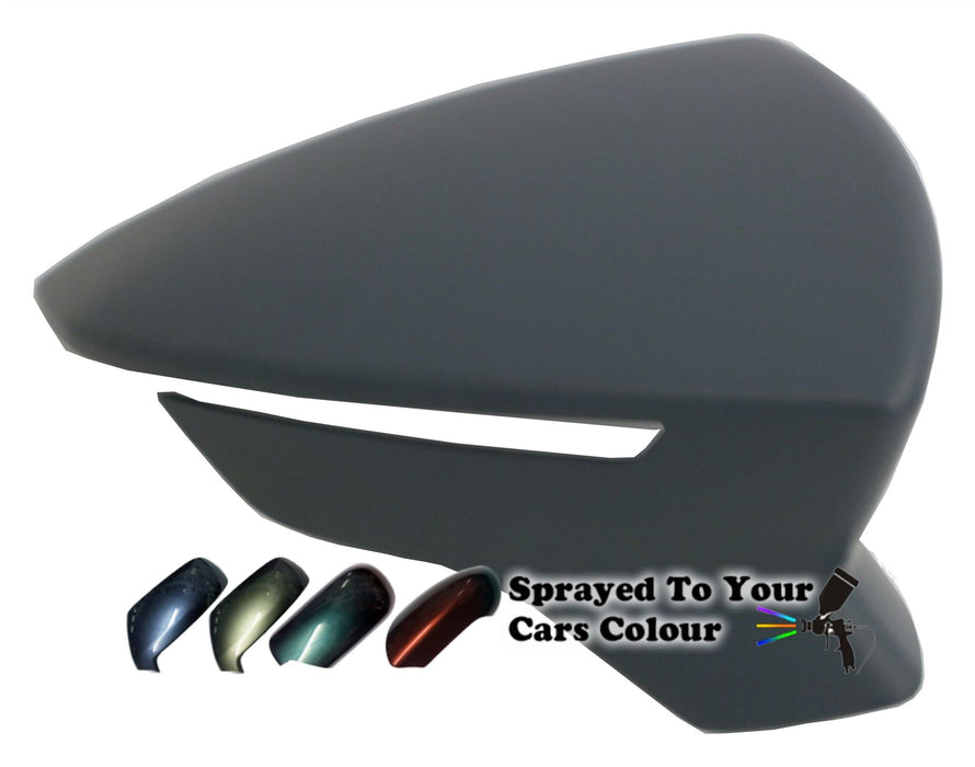 Seat Leon Mk.3 2013+ Wing Mirror Cover Drivers Side O/S Painted Sprayed