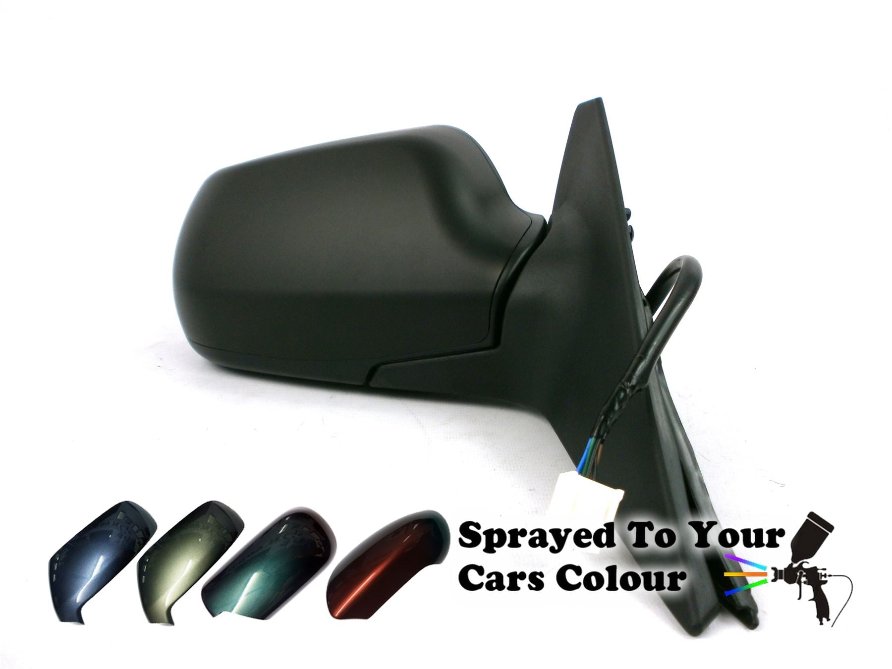Mazda 6 Mk.1 2002-3/2008 Electric Wing Mirror Heated Drivers Side O/S Painted Sprayed