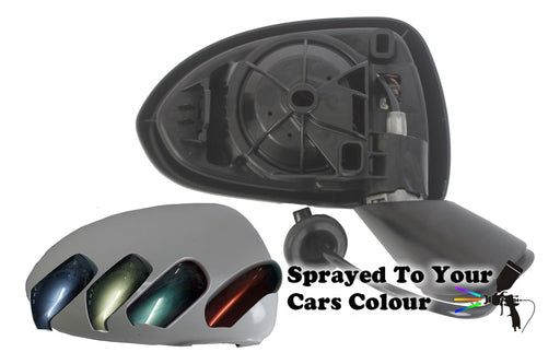 Vauxhall Corsa E 10/14+ Electric Wing Mirror Arm Cover Drivers Painted Sprayed
