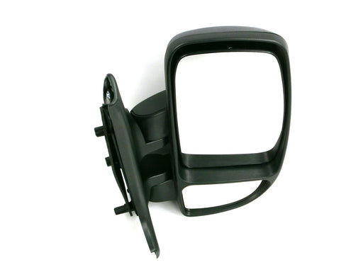 Renault Master Mk.2 10/2003-2010 Short Arm Wing Mirror Black Drivers Side O/S