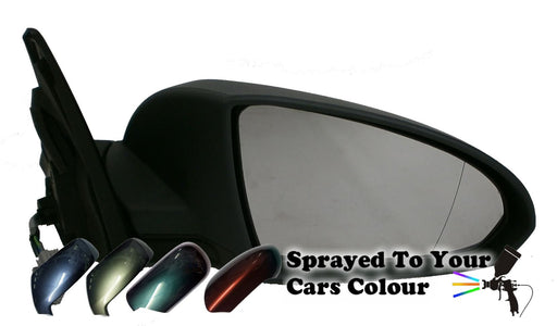 Nissan Primera Mk.4 3/2002-2006 Electric Wing Mirror Drivers Side O/S Painted Sprayed