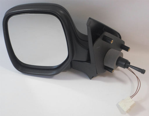 Peugeot Partner Mk.1 1996-2008 Cable Wing Mirror Heated Black Passenger Side N/S