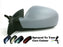 Peugeot 307 2001-2008 Cable Wing Mirror Temp Sensor Passenger Side N/S Painted Sprayed