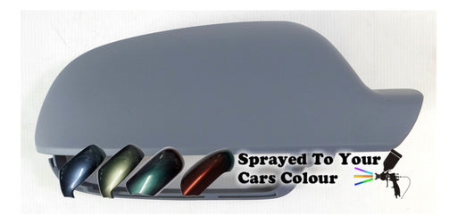 Audi A4 Mk.3 (Excl. S4 & RS4) 9/2010-6/2016 Wing Mirror Cover Drivers Side O/S Painted Sprayed