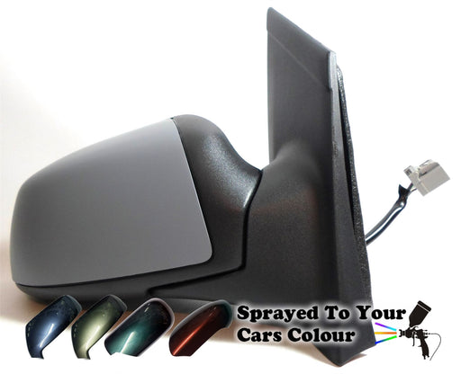 Ford Focus Mk2 2005-5/2008 Electric Wing Mirror Heated Drivers Side O/S Painted Sprayed