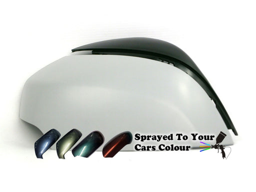 Renault Scenic Mk.3 (Incl. Grand & XMOD) 6/2009-2/2017 Wing Mirror Cover Drivers Side O/S Painted Sprayed