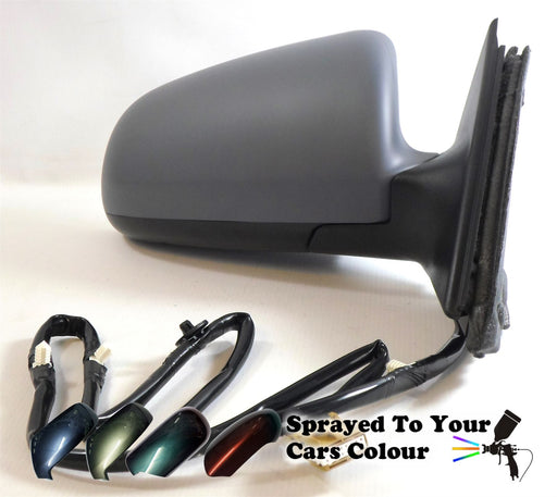 Audi A4 Mk.2 7/2001-6/2008 Electric Wing Mirror Heated Drivers Side O/S Painted Sprayed