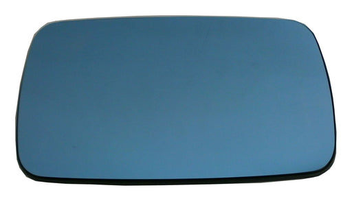 BMW 5 Series (E34) 1991-2000 Heated Flat Blue Tinted Mirror Glass Drivers Side O/S