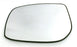 Toyota Yaris Mk.2 2006-3/2013 Heated Wing Mirror Glass Passengers Side N/S