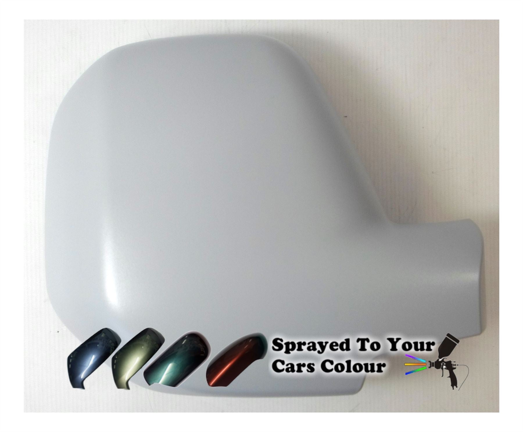 Peugeot Partner Mk.2 (Excl. Partner Origin) 6/2008-4/2012 Wing Mirror Cover Drivers Side O/S Painted Sprayed