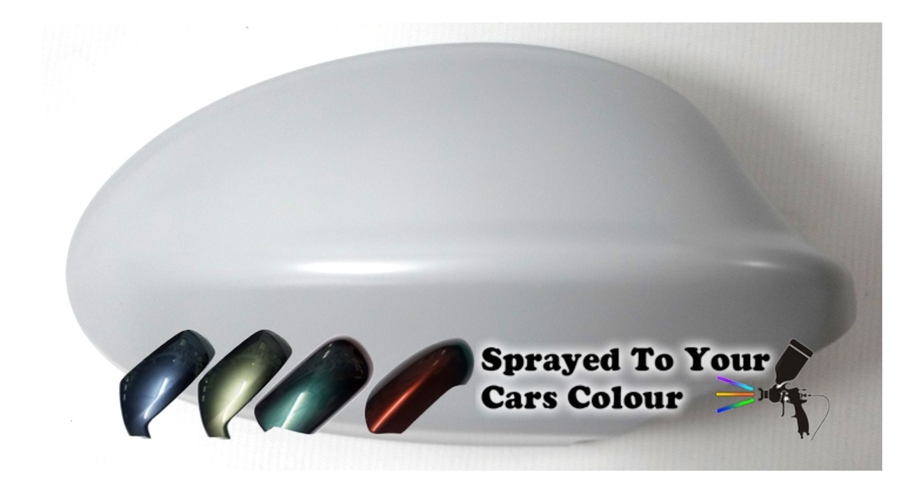 BMW 3 Series (E90 E91) 4 & 5 Door (Excl. M3) 3/2005-12/2008 Wing Mirror Cover Drivers Side O/S Painted Sprayed