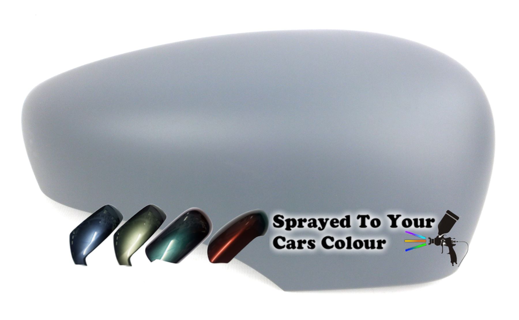 Renault Zoe 2012+ Wing Mirror Cover Drivers Side O/S Painted Sprayed