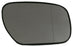 Mazda 5 Mk.2 2005-12/2010 Heated Aspherical Mirror Glass Drivers Side O/S
