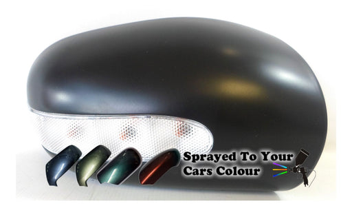 Mercedes Benz C Class (W203) 9/2000-6/2004 Wing Mirror Cover Drivers Side O/S Painted Sprayed
