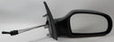 Citroen Saxo 1996-2003 Cable Wing Door Mirror Black Textured Drivers Side O/S
