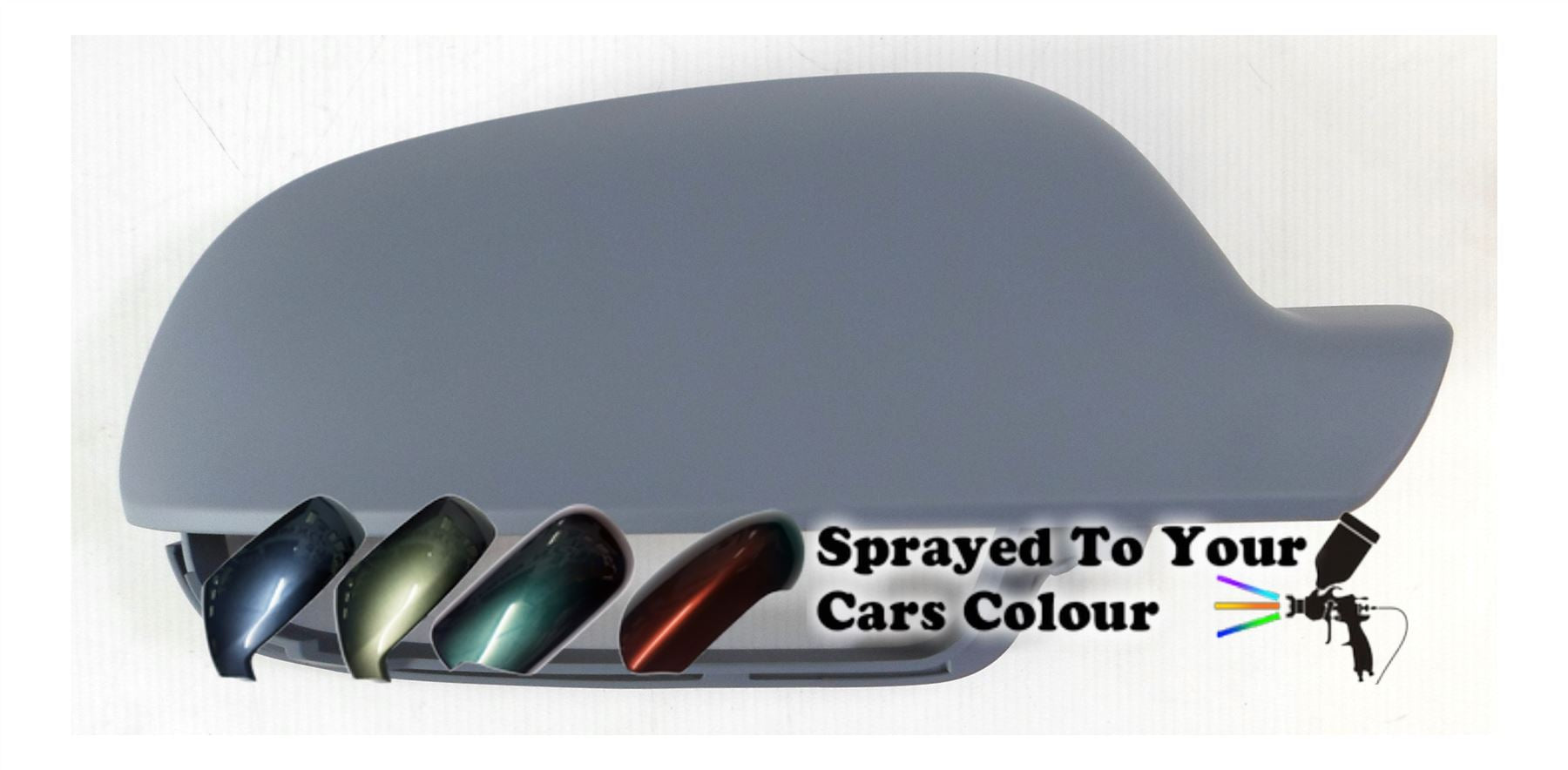Audi A5 (Excl. S5 & RS5) 9/2009-4/2017 Wing Mirror Cover Drivers Side O/S Painted Sprayed