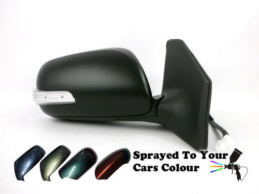 Toyota Avensis 7/2006-6/2009 Electric Wing Mirror Indicator Drivers Side Painted Sprayed