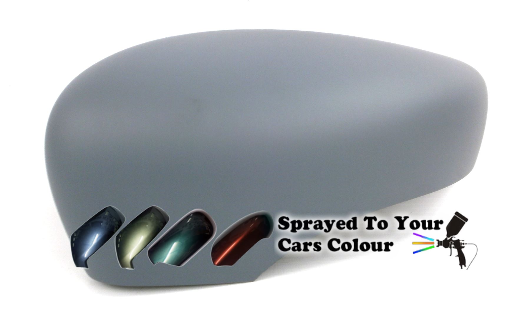 Renault Clio Mk.4 11/2012+ Wing Mirror Cover Passenger Side N/S Painted Sprayed