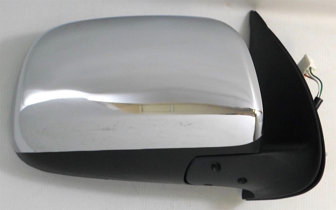 Toyota Hi-Lux Mk5 10/2005-2011 Electric Wing Mirror Chrome Finish Drivers Side
